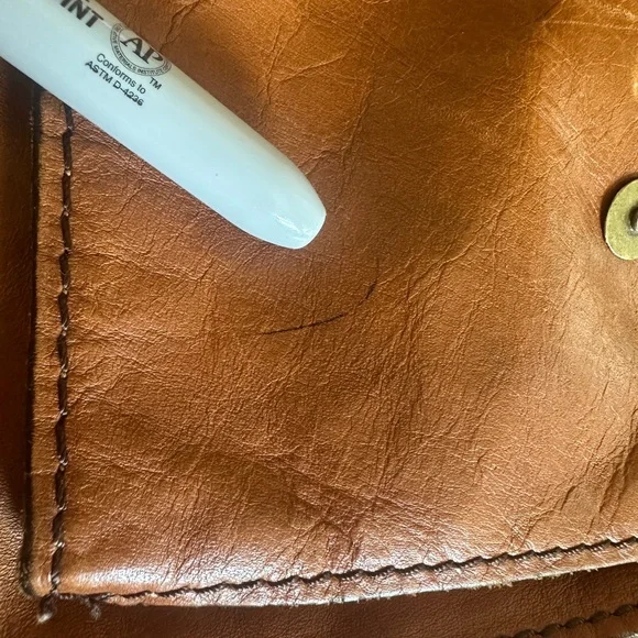 Patricia Nash Armeno Patchwork messenger crossbody Leather Bag - Picture 6 of 6